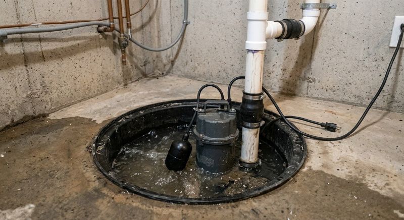 Basement Sump Pump Service in West Des Moines, IA