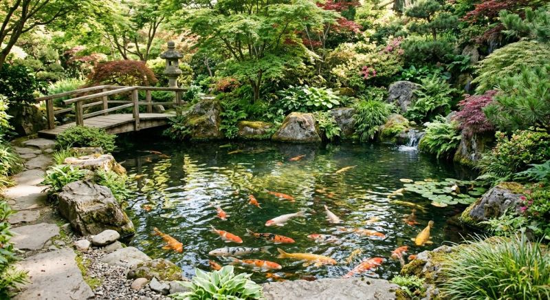 Koi Pond Construction in Honolulu, HI