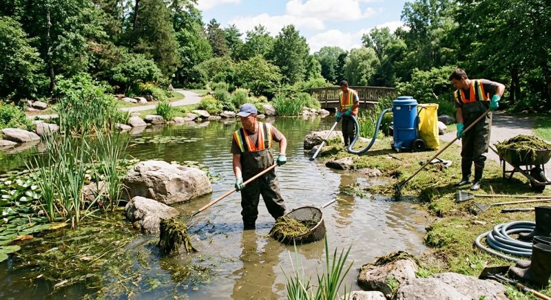 Pond Cleaning in Honolulu, HI