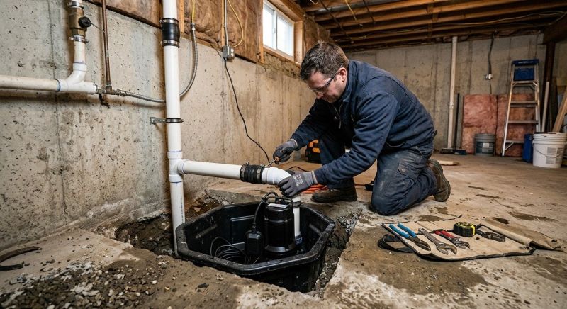 Sump Pump Plumbing in Mobile, AL