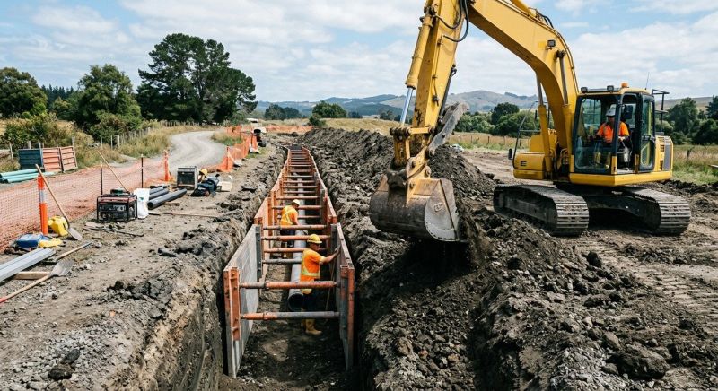Backhoe Trenching in Salt Lake City, UT