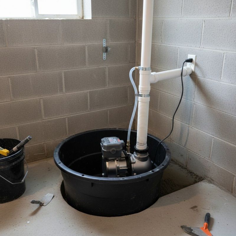 Basement Drainage Installation in Montgomery, AL