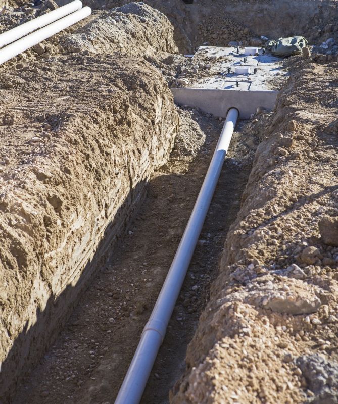 Downspout Trenching in Atlanta, GA