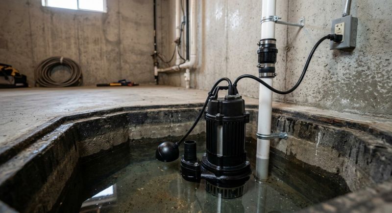 Drainage Pump Installation in Des Moines, IA
