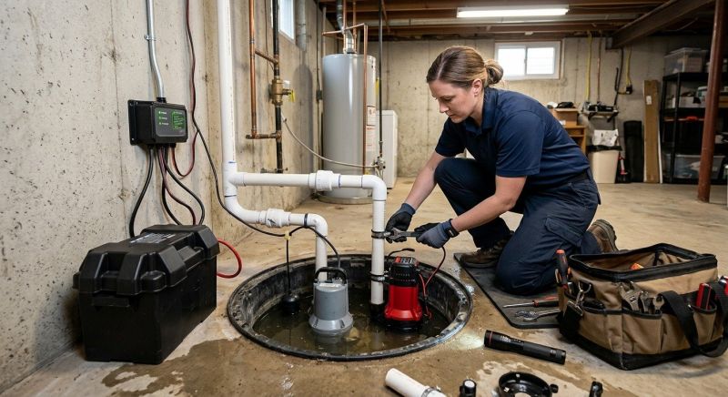 Ejector Pump Installation in Providence, RI