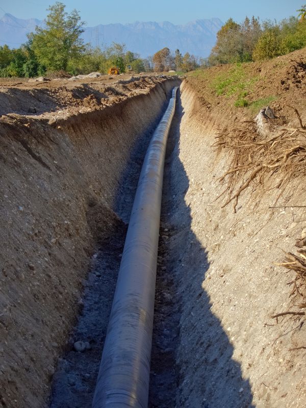 Electrical Line Trenching in Houston, TX