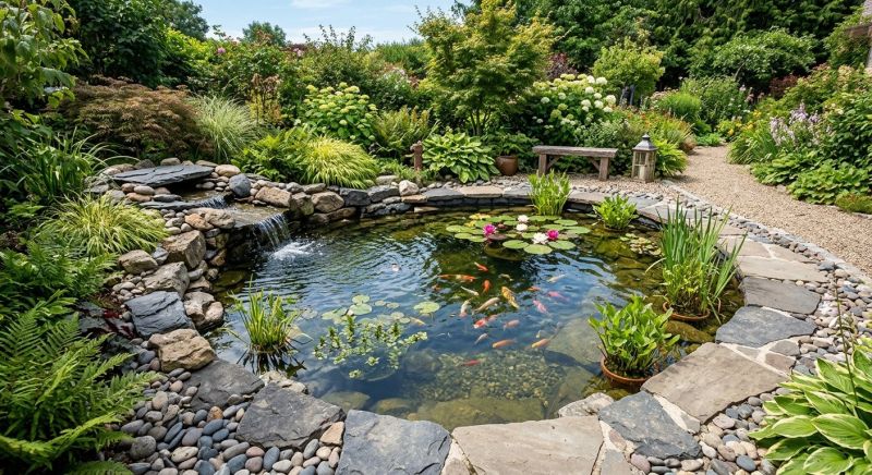 Garden Pond Installation in Honolulu, HI