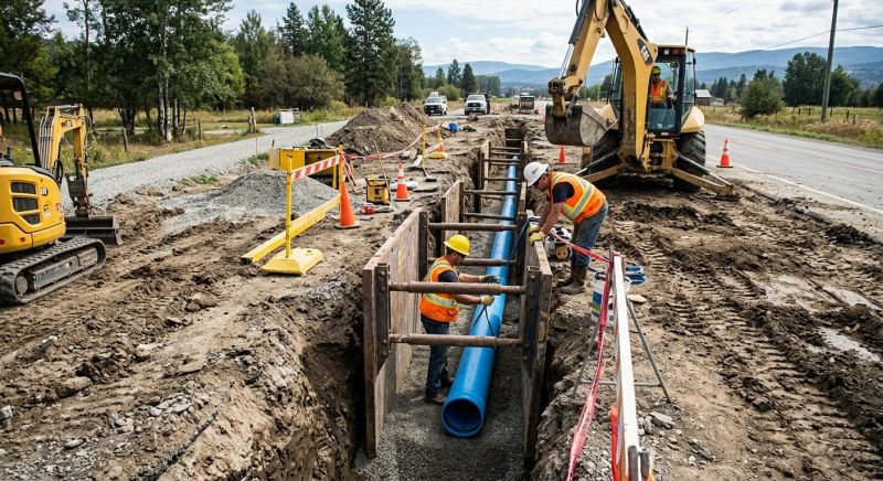 Gas Line Excavation in Atlanta, GA