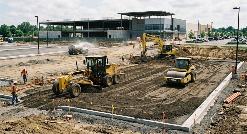 Parking Lot Excavation in Salt Lake City, UT
