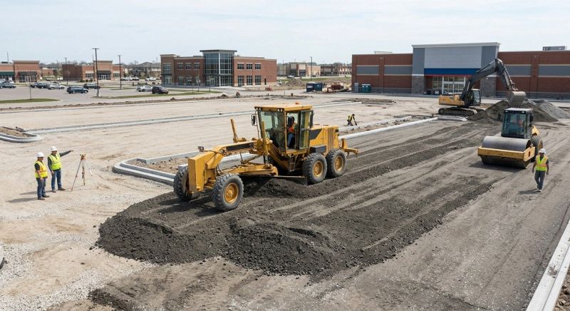 Parking Lot Leveling in Atlanta, GA