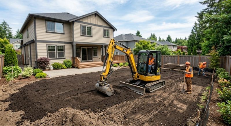 Yard Grading in Salt Lake City, UT